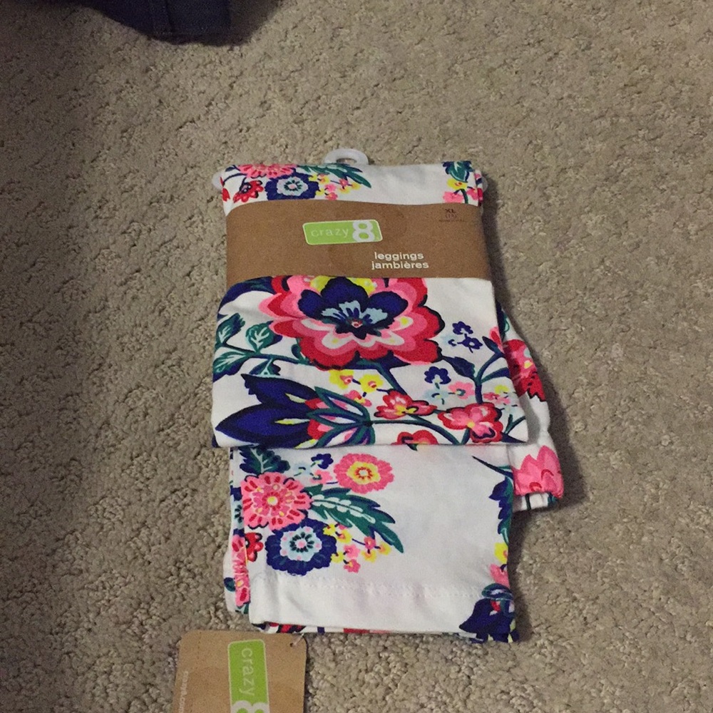 Floral leggings